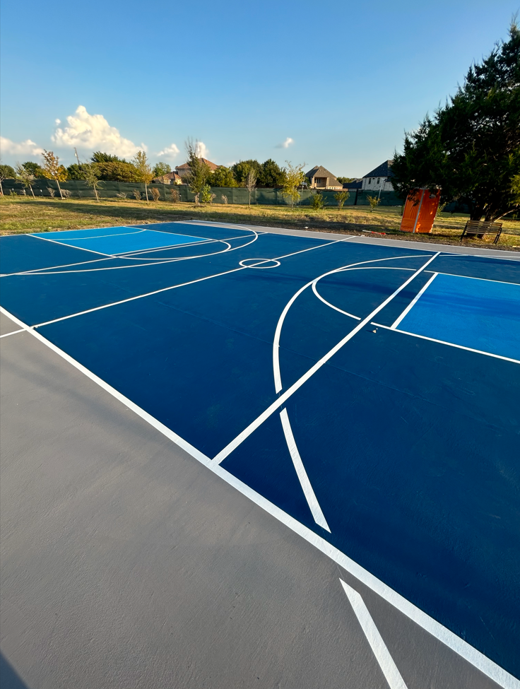 Custom Basketball Court